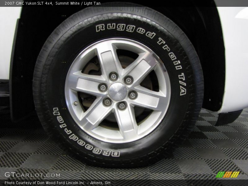 Summit White / Light Tan 2007 GMC Yukon SLT 4x4