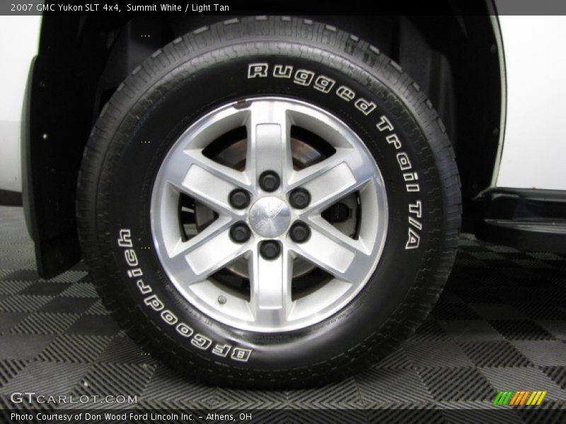 Summit White / Light Tan 2007 GMC Yukon SLT 4x4