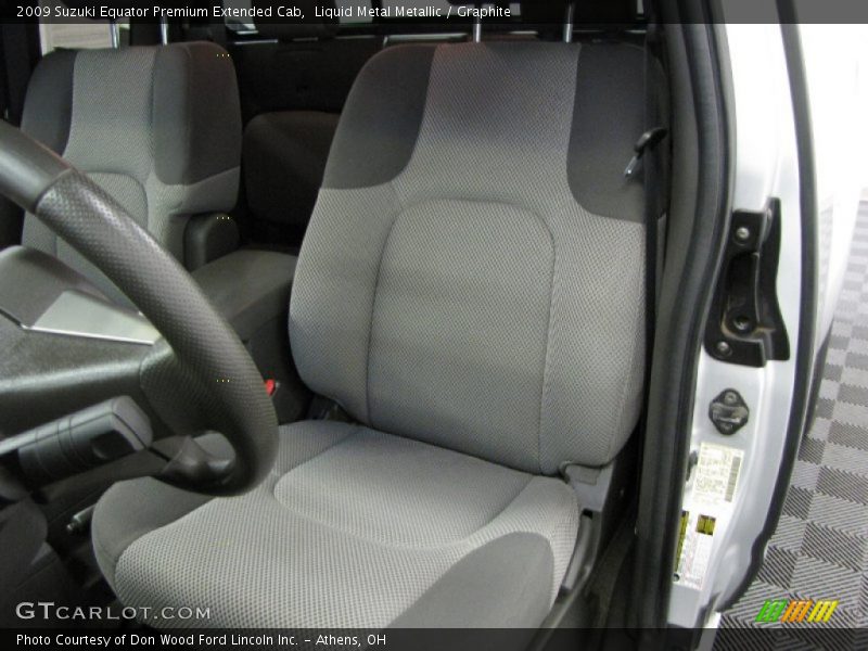 Liquid Metal Metallic / Graphite 2009 Suzuki Equator Premium Extended Cab