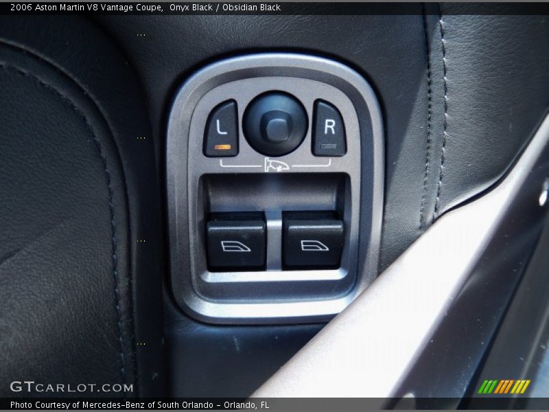 Controls of 2006 V8 Vantage Coupe