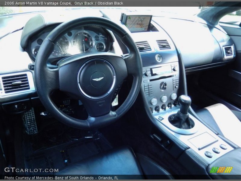 Obsidian Black Interior - 2006 V8 Vantage Coupe 