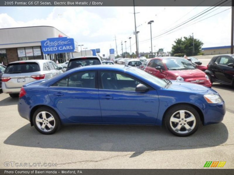 Electric Blue Metallic / Ebony 2005 Pontiac G6 GT Sedan