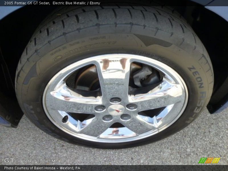 Electric Blue Metallic / Ebony 2005 Pontiac G6 GT Sedan