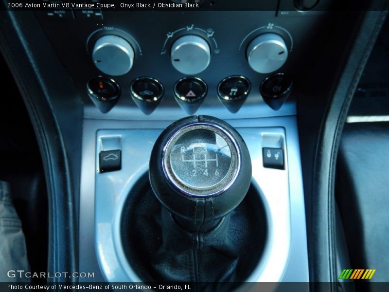  2006 V8 Vantage Coupe 6 Speed Manual Shifter