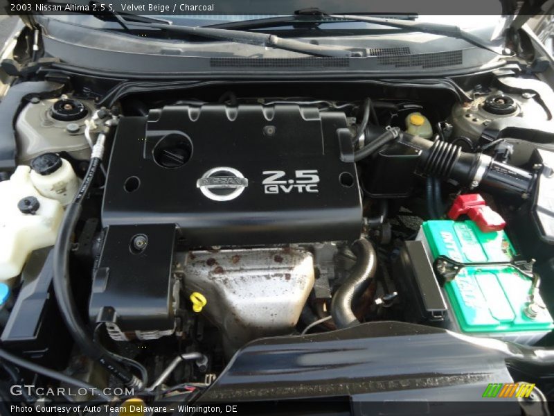 Velvet Beige / Charcoal 2003 Nissan Altima 2.5 S