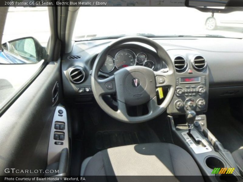 Electric Blue Metallic / Ebony 2005 Pontiac G6 GT Sedan