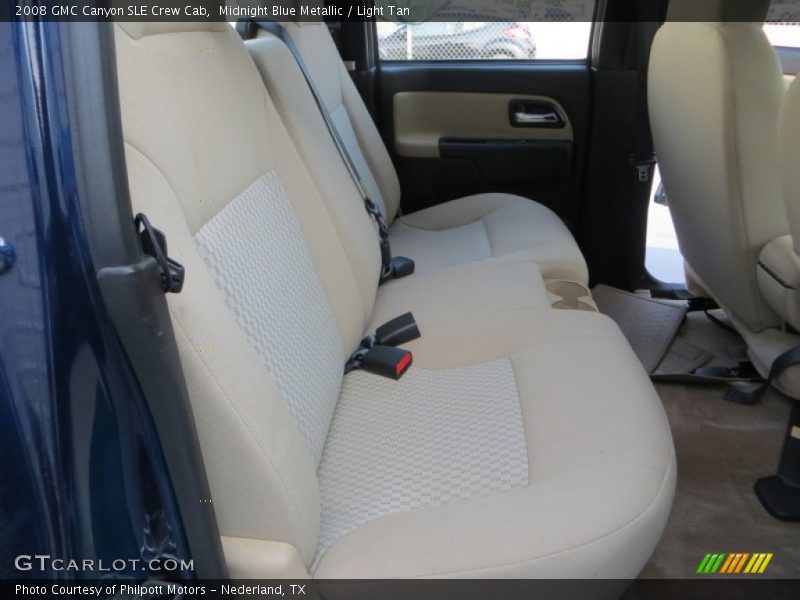 Rear Seat of 2008 Canyon SLE Crew Cab