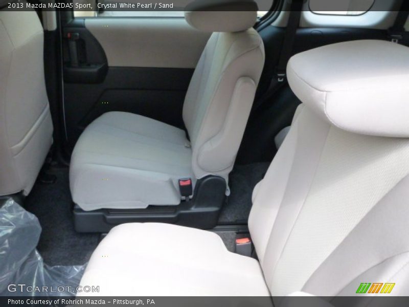 Crystal White Pearl / Sand 2013 Mazda MAZDA5 Sport