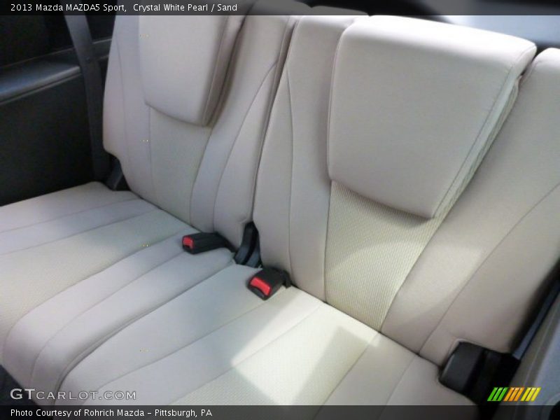 Crystal White Pearl / Sand 2013 Mazda MAZDA5 Sport