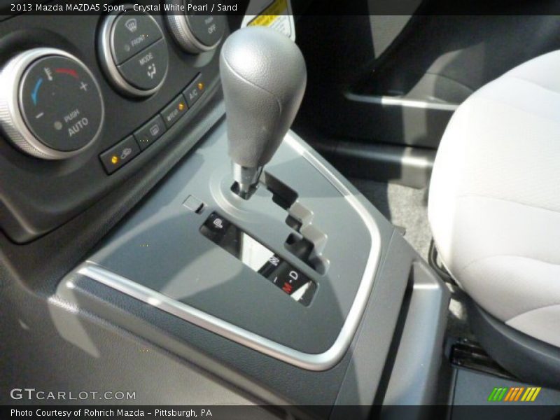 Crystal White Pearl / Sand 2013 Mazda MAZDA5 Sport