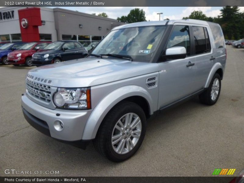 Indus Silver Metallic / Ebony 2012 Land Rover LR4 HSE