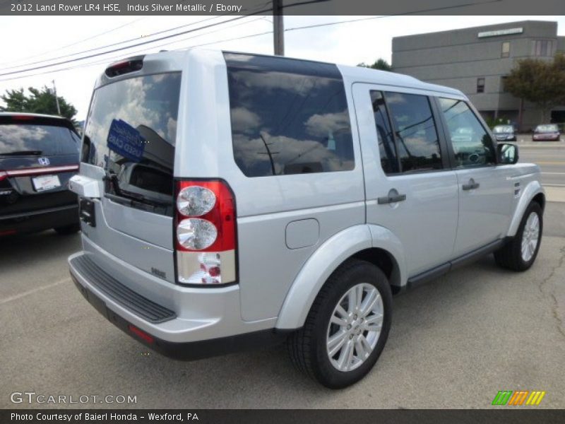 Indus Silver Metallic / Ebony 2012 Land Rover LR4 HSE