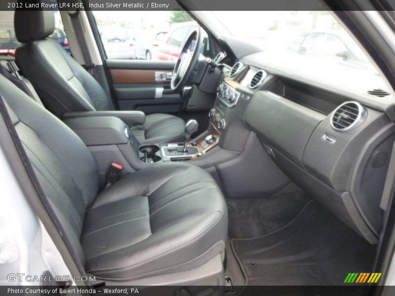 Indus Silver Metallic / Ebony 2012 Land Rover LR4 HSE