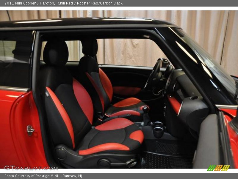 Chili Red / Rooster Red/Carbon Black 2011 Mini Cooper S Hardtop