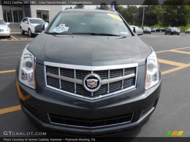 Gray Flannel Metallic / Titanium/Ebony 2011 Cadillac SRX FWD