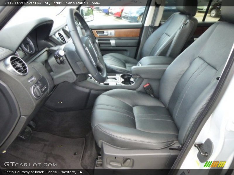 Indus Silver Metallic / Ebony 2012 Land Rover LR4 HSE