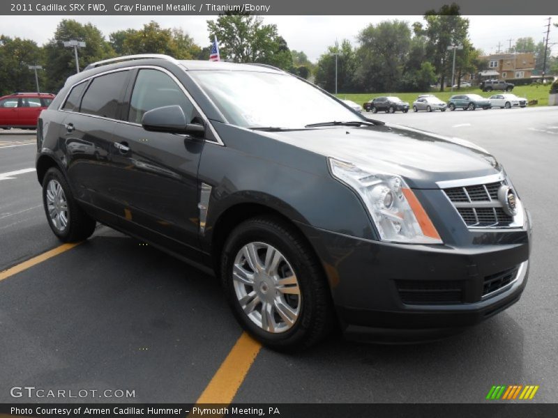 Gray Flannel Metallic / Titanium/Ebony 2011 Cadillac SRX FWD