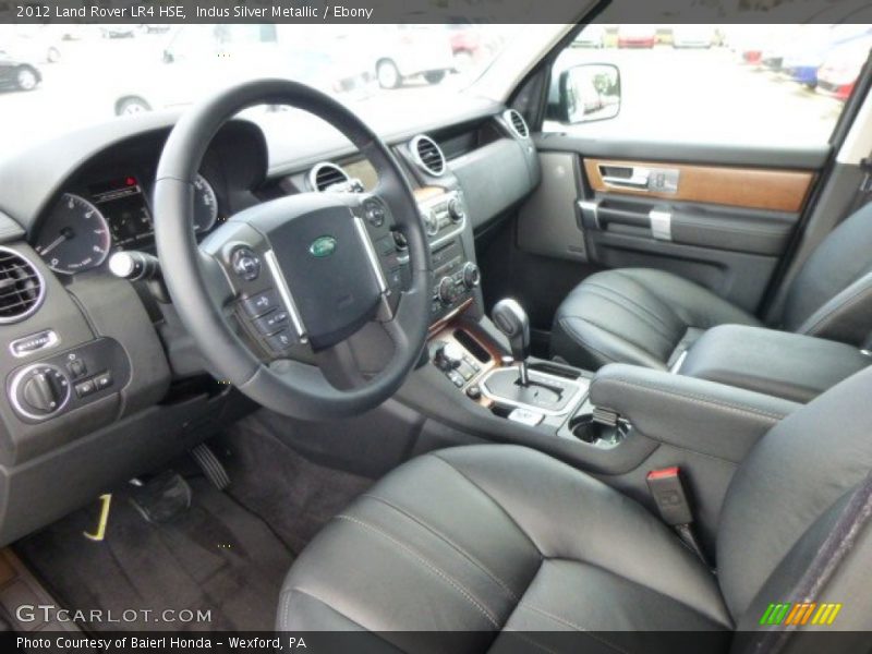 Indus Silver Metallic / Ebony 2012 Land Rover LR4 HSE