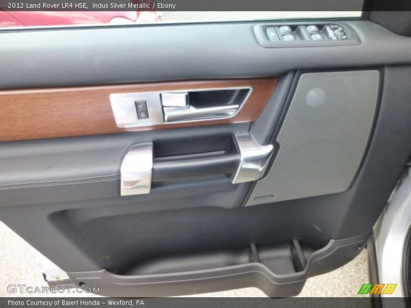 Indus Silver Metallic / Ebony 2012 Land Rover LR4 HSE