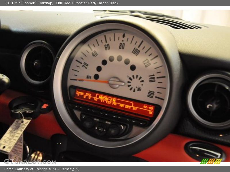 Chili Red / Rooster Red/Carbon Black 2011 Mini Cooper S Hardtop