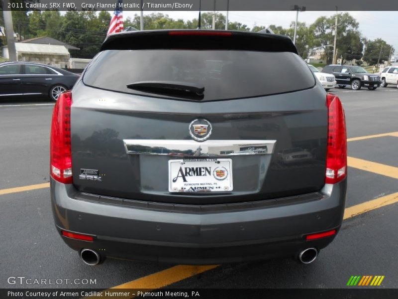 Gray Flannel Metallic / Titanium/Ebony 2011 Cadillac SRX FWD