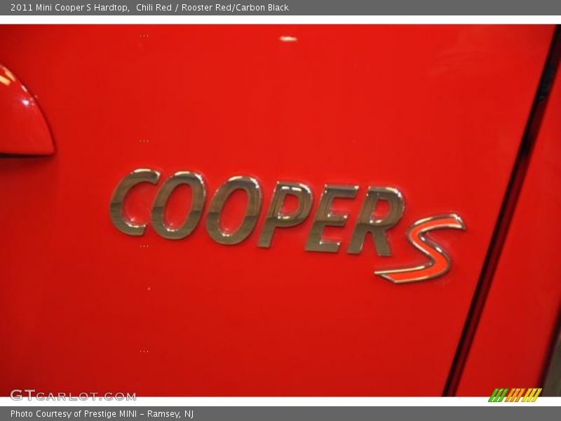 Chili Red / Rooster Red/Carbon Black 2011 Mini Cooper S Hardtop