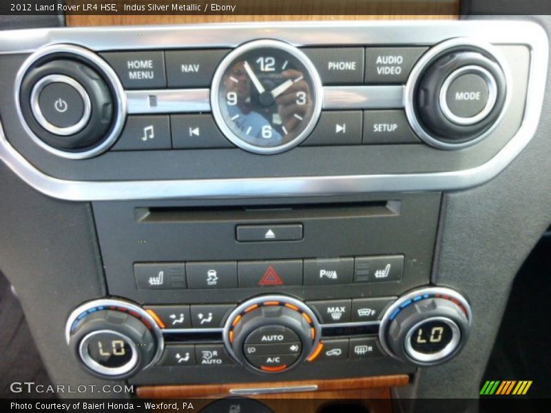 Indus Silver Metallic / Ebony 2012 Land Rover LR4 HSE