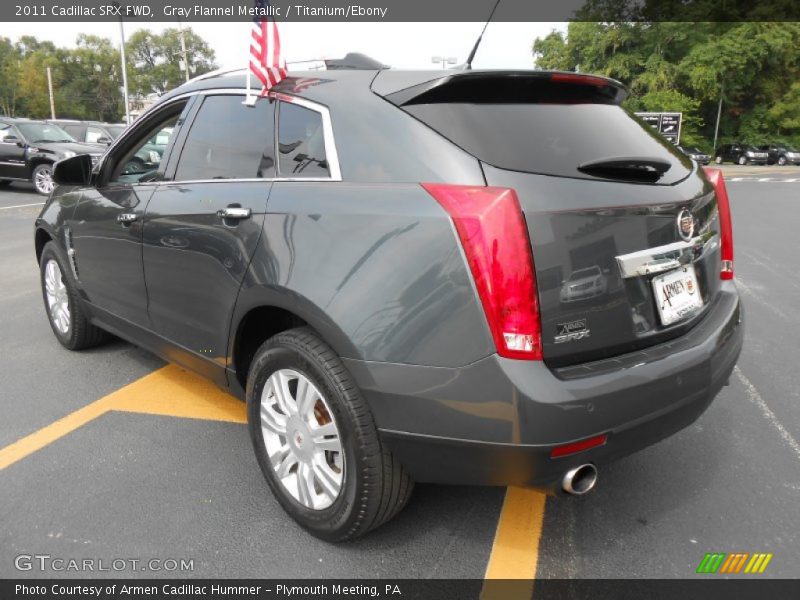 Gray Flannel Metallic / Titanium/Ebony 2011 Cadillac SRX FWD