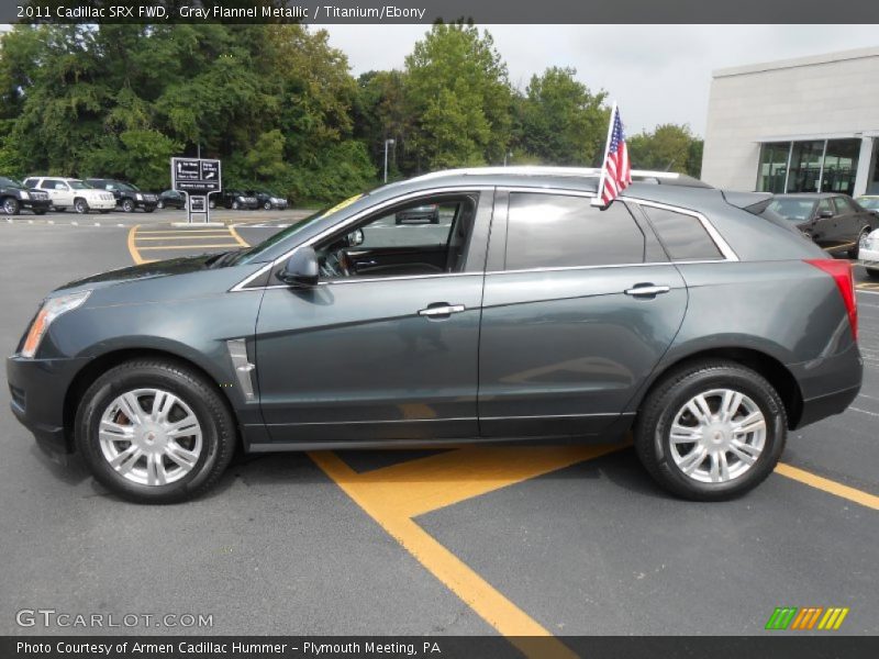 Gray Flannel Metallic / Titanium/Ebony 2011 Cadillac SRX FWD