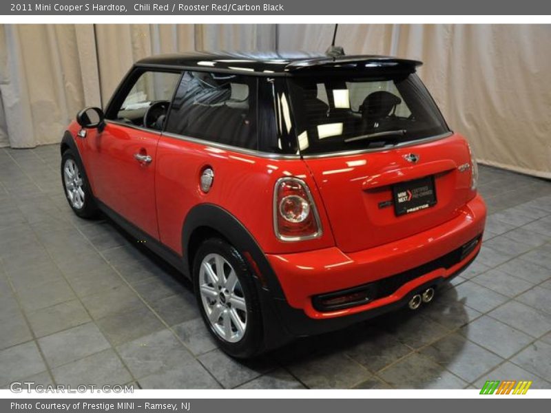 Chili Red / Rooster Red/Carbon Black 2011 Mini Cooper S Hardtop