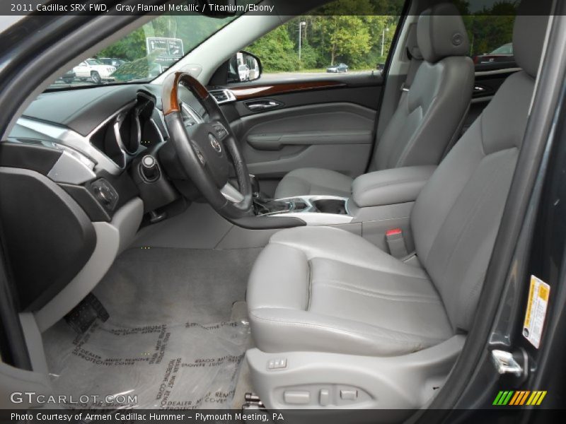 Gray Flannel Metallic / Titanium/Ebony 2011 Cadillac SRX FWD