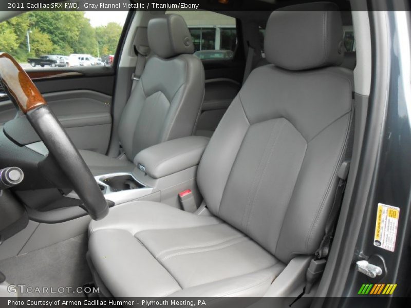Gray Flannel Metallic / Titanium/Ebony 2011 Cadillac SRX FWD