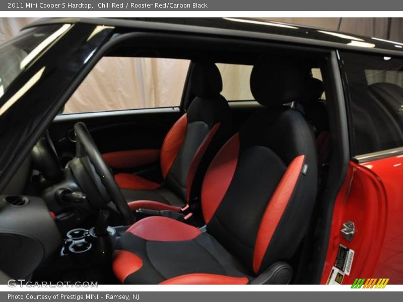 Chili Red / Rooster Red/Carbon Black 2011 Mini Cooper S Hardtop