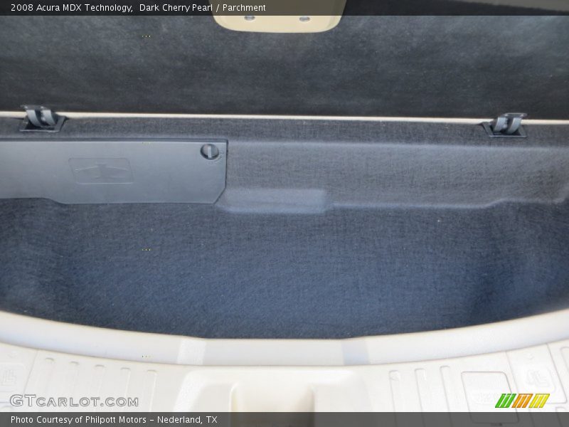 Dark Cherry Pearl / Parchment 2008 Acura MDX Technology