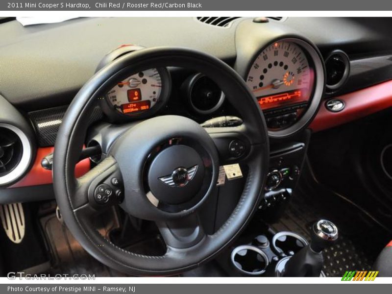 Chili Red / Rooster Red/Carbon Black 2011 Mini Cooper S Hardtop