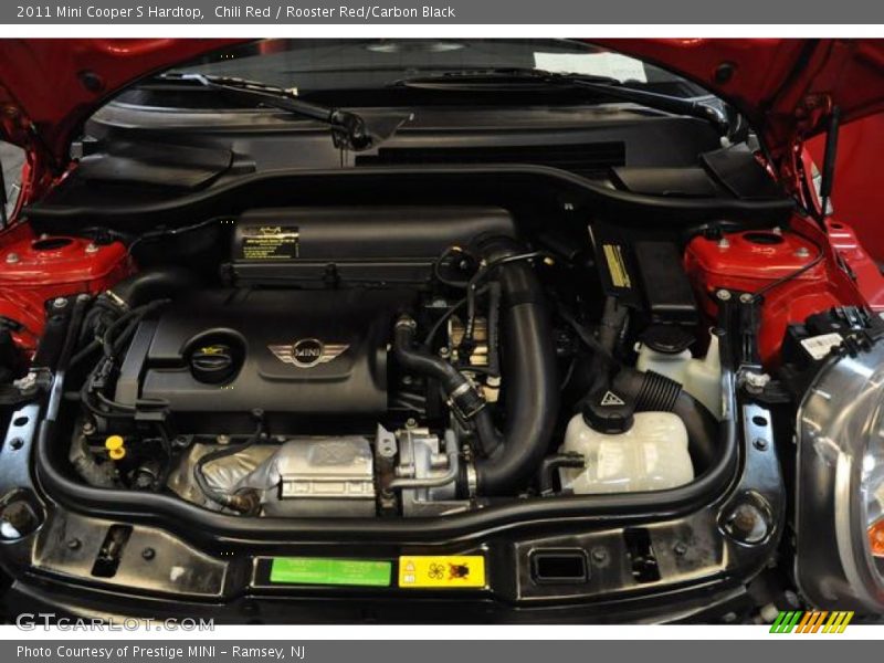 Chili Red / Rooster Red/Carbon Black 2011 Mini Cooper S Hardtop