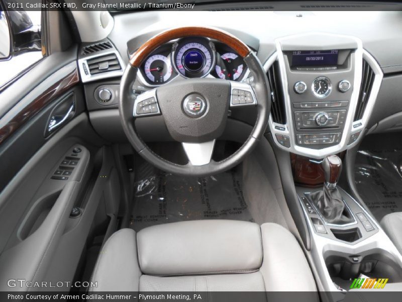 Gray Flannel Metallic / Titanium/Ebony 2011 Cadillac SRX FWD
