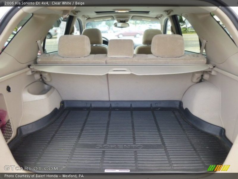 Clear White / Beige 2006 Kia Sorento EX 4x4