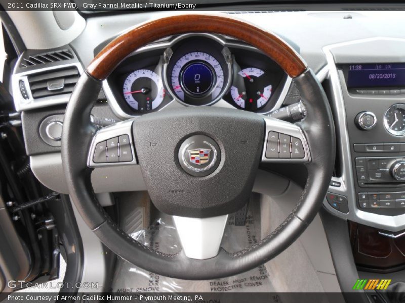 Gray Flannel Metallic / Titanium/Ebony 2011 Cadillac SRX FWD