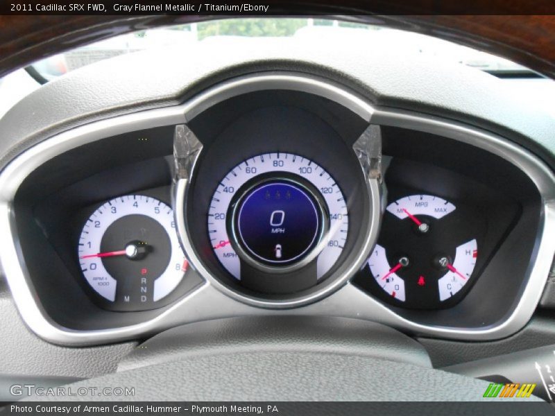 Gray Flannel Metallic / Titanium/Ebony 2011 Cadillac SRX FWD