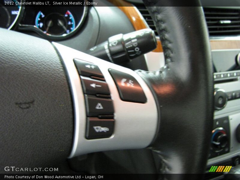 Silver Ice Metallic / Ebony 2012 Chevrolet Malibu LT