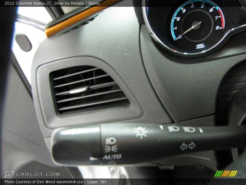Silver Ice Metallic / Ebony 2012 Chevrolet Malibu LT