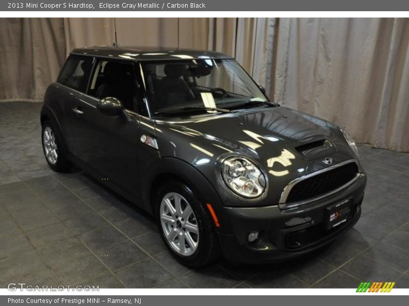 Eclipse Gray Metallic / Carbon Black 2013 Mini Cooper S Hardtop