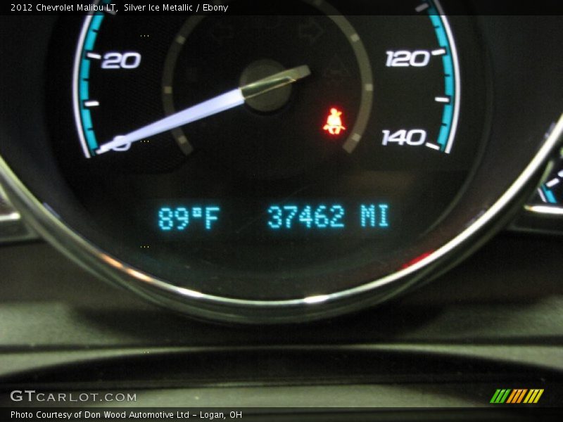 Silver Ice Metallic / Ebony 2012 Chevrolet Malibu LT