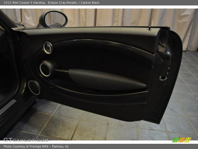 Eclipse Gray Metallic / Carbon Black 2013 Mini Cooper S Hardtop