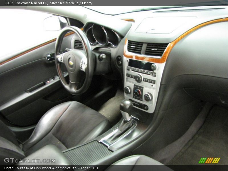 Silver Ice Metallic / Ebony 2012 Chevrolet Malibu LT