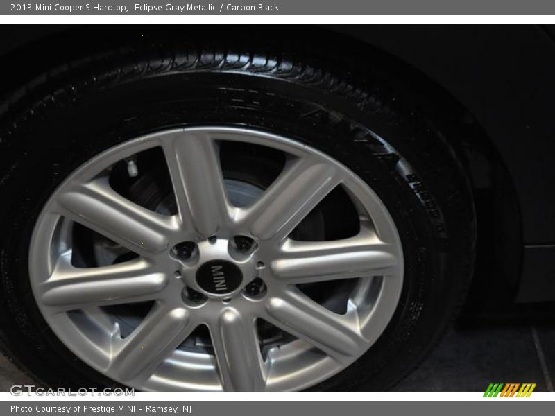 Eclipse Gray Metallic / Carbon Black 2013 Mini Cooper S Hardtop