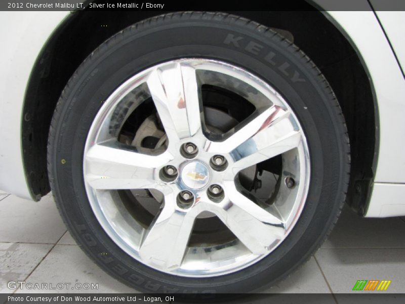 Silver Ice Metallic / Ebony 2012 Chevrolet Malibu LT