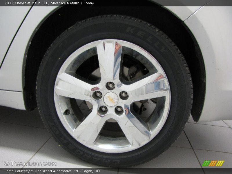 Silver Ice Metallic / Ebony 2012 Chevrolet Malibu LT