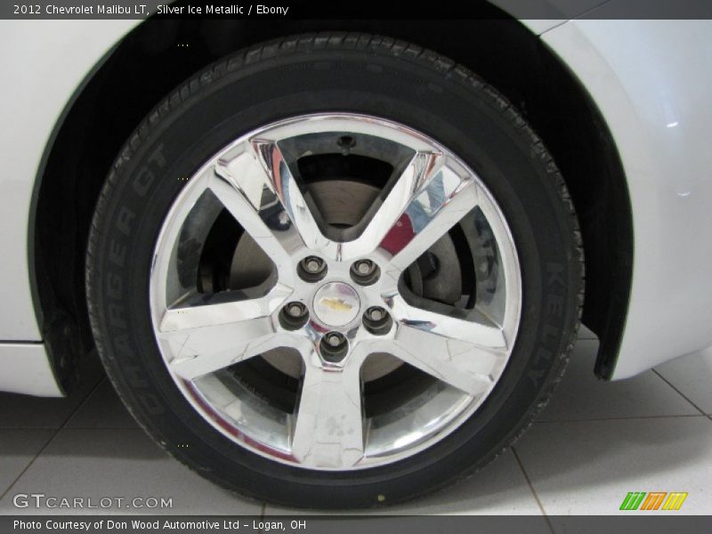 Silver Ice Metallic / Ebony 2012 Chevrolet Malibu LT